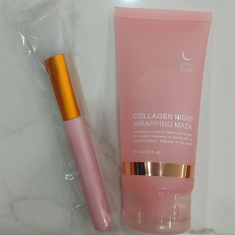 Cross-Border Peel-Off Mask Face Mask Collagen Hydrating Sleep Mask Apply Peel-Off Hydrating Mask
