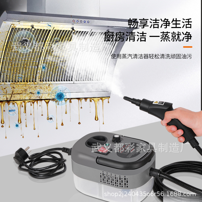 Cross-Border Popular High Temperature and High Pressure Steam Cleaner Large Capacity Household Small Cleaner Steam Cleaner Factory