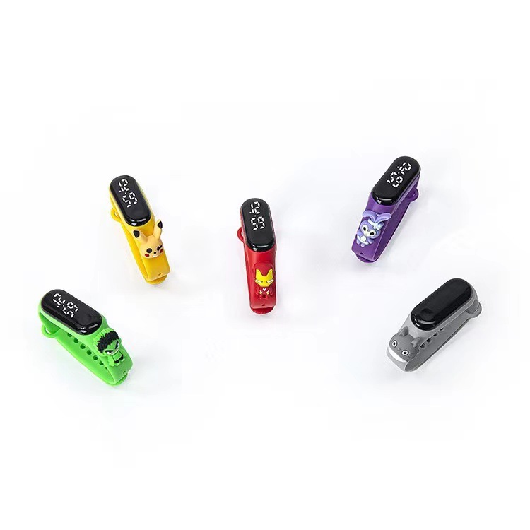 New Kidsren's Doll Watch M3 Touch Digital Gift Student Fashion Cartoon Led Digital Watch Wholesale Touch Screen