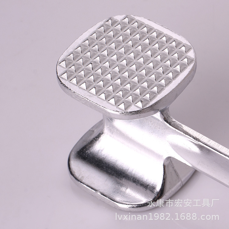 Large and Medium Small size aluminum alloy meat hammer loose meat hammer export meat hammer Customize tender meat hammer steak hammer