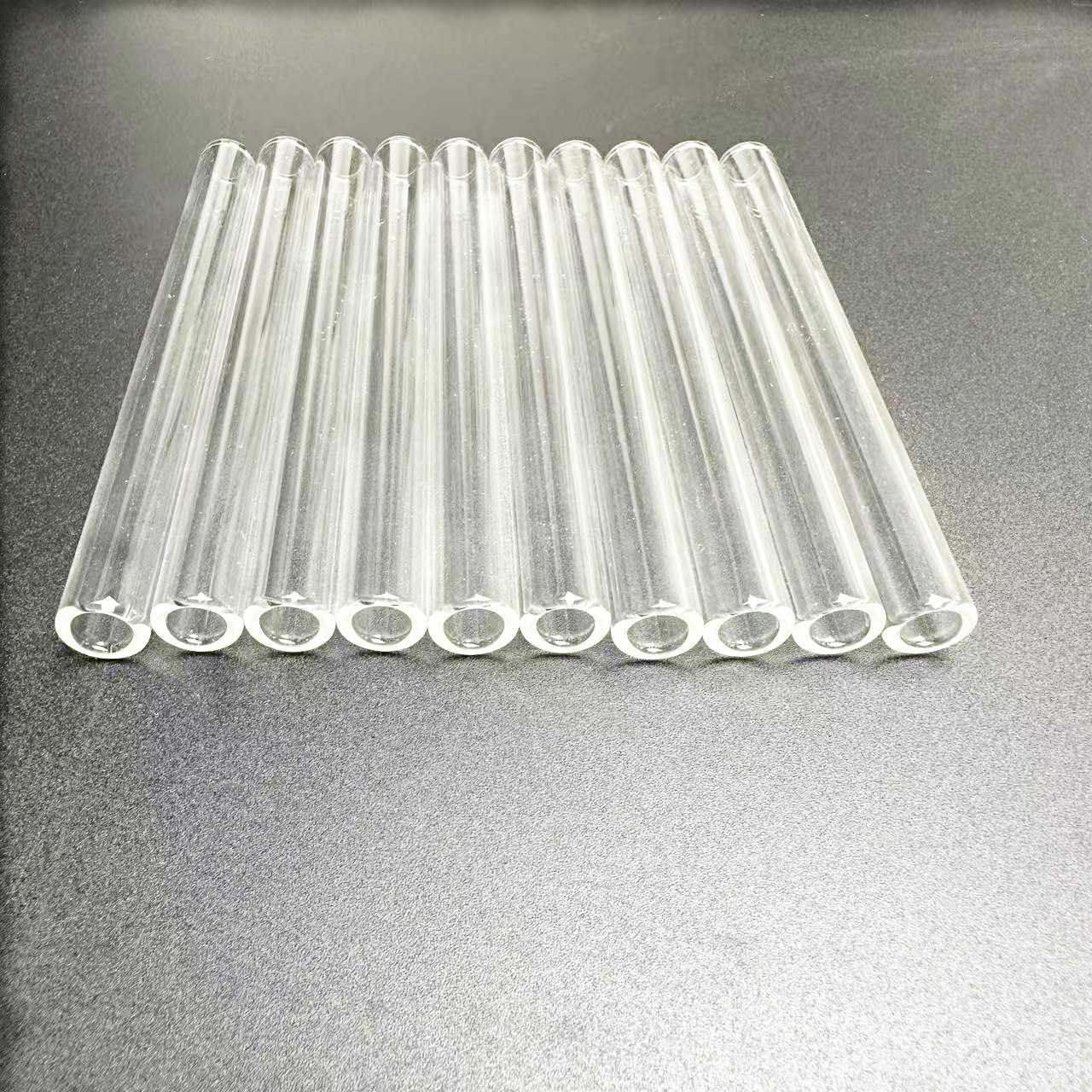 Курительная труба из высокоборо-силикатного стекла, стеклянная соломинка, специальный диаметр 12мм, длина 11см