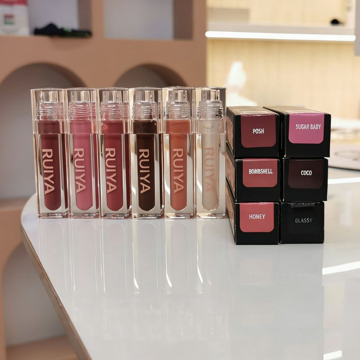 Губная помада Hudabeauty для внешней торговли, увлажняющая, не липкая, стойкая, зеркальная, увлажняющая помада