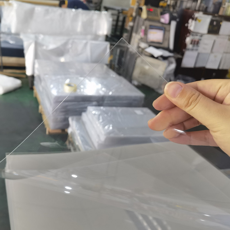 Source Manufacturer Highly Transparent Pvc Sheet Roll Customized Pet Film Photo Frame Panel Plastic Plate Pvc Plastic Sheet