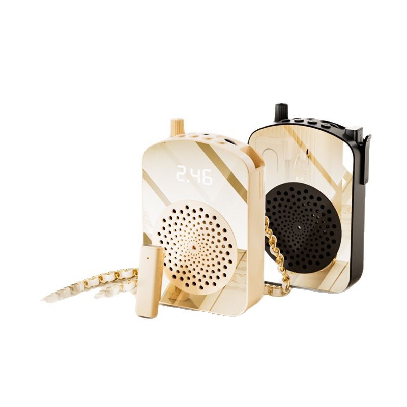 Cross-border M10 wireless collar clip-type bee loudspeaker for teachers to speak in class microphone large volume speaker