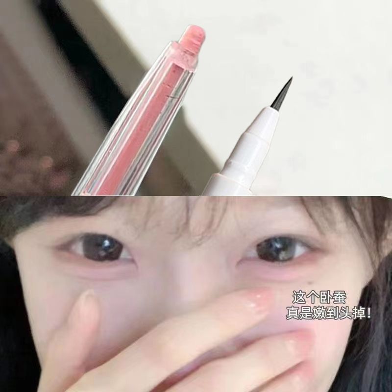 Matte Nude Color Concealer Pen for Contouring and Brightening, Two-In-One for a Natural Look Without Makeup