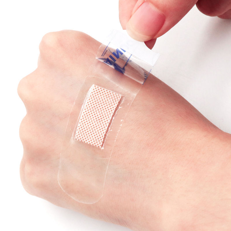 Haishi Hainuo Band-Aid Transparent Waterproof Breathable Band-Aid Invisible Wound Hemostatic Patch Bathing Home Use
