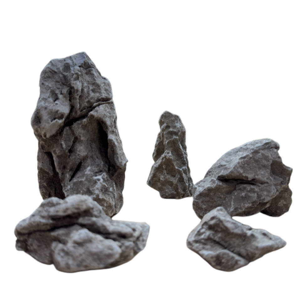 Moss Micro-Landscape, Succulent DIY Ornaments, Gardening Decoration, Rockery Stones, English Stones, Blue Dragon Stones, Landscape Stones