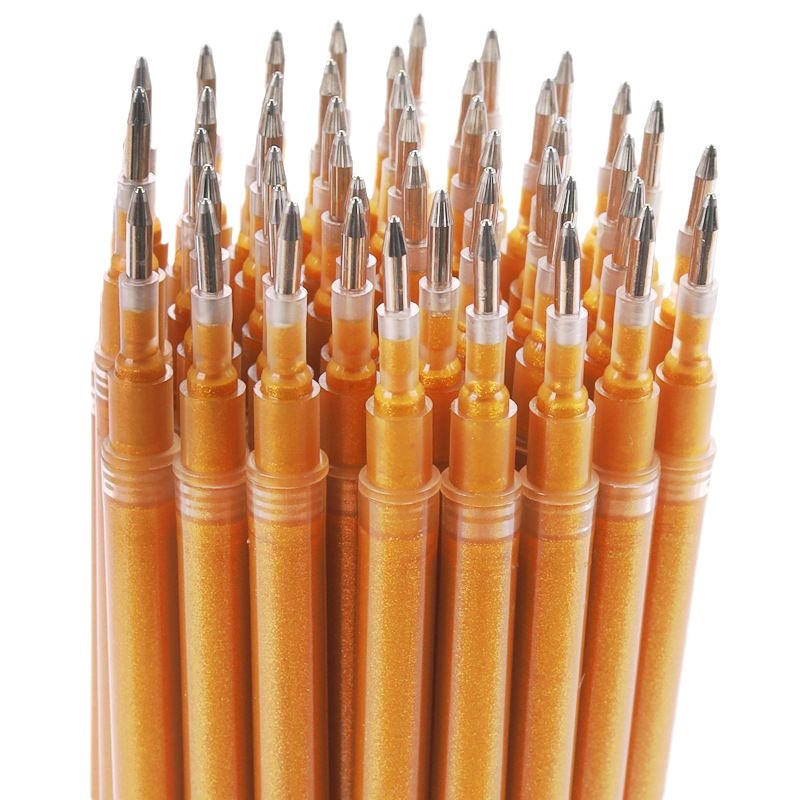 Copy Refill Sandalwood Pen Golden Refill 0.7mm Gold Pen Hand-Copy Special Refill Drawing Buddha Refill Factory