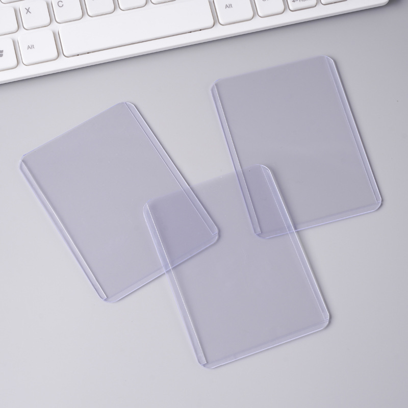 Защитный чехол для карт Star 3*4, жесткий, клейкий, для коллекционных карт, ПВХ, защитный чехол для игровых карт