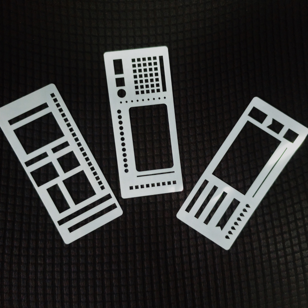 Cross-Border New Product Handmade Flexible Record Template Flexible Record Template Ruler