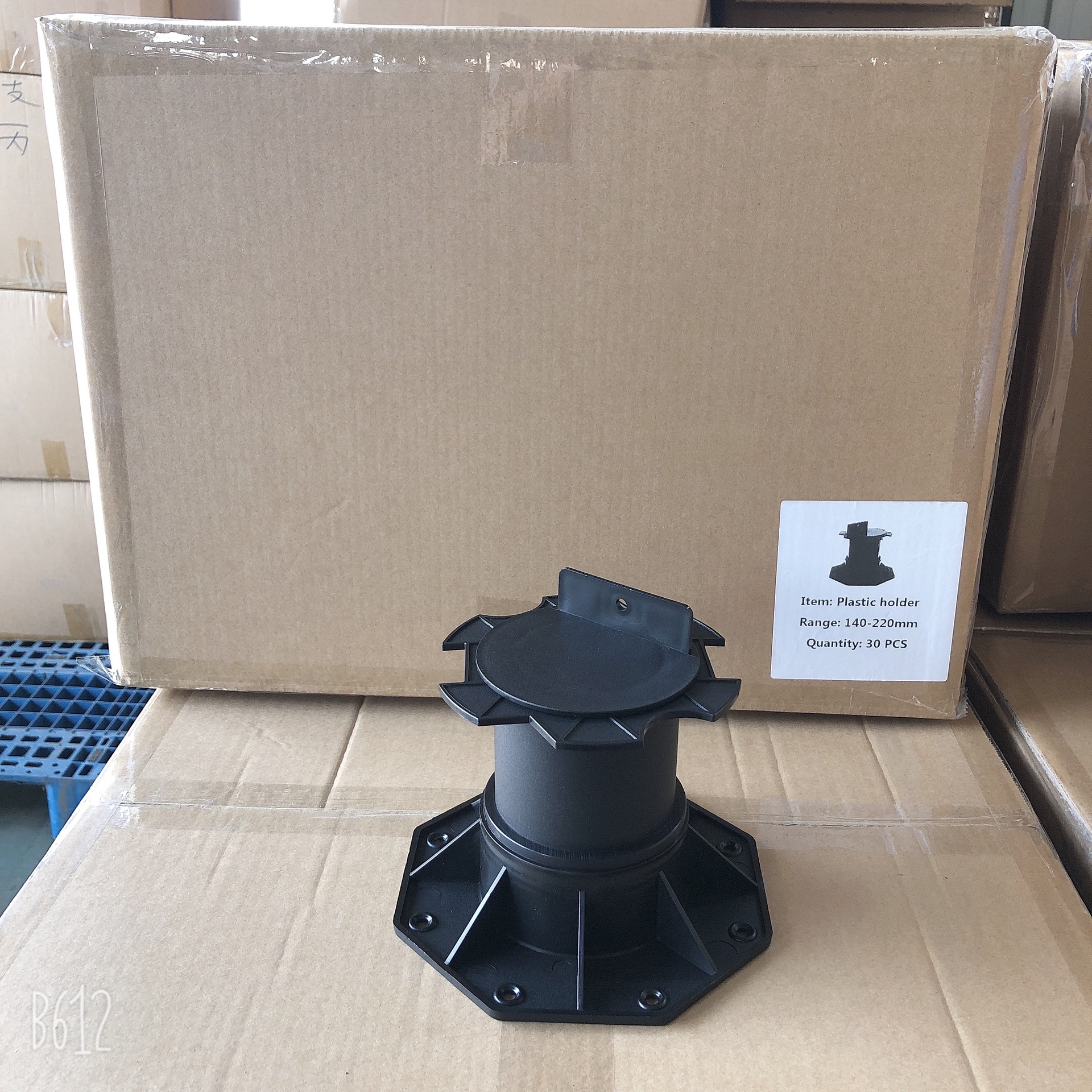 Fortune European and American Support 140-220mm High Plastic Ridge Supporter Adjustable Height Keel Plastic Bracket