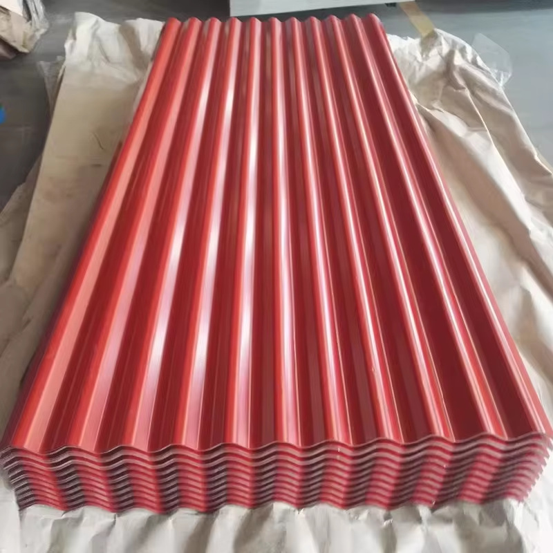 High Precision Color Coated Steel Roof Sheet Color Corrugated
