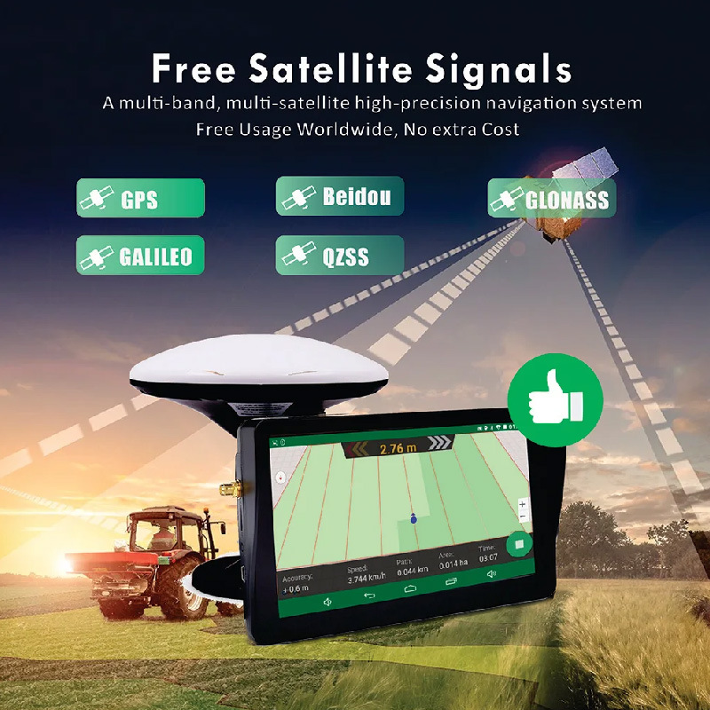 Cross-Border In-Stock 7inch Agricultural Gps Navigation System Glonass/Gnss Tractor In-Stock Agricultural Navigation