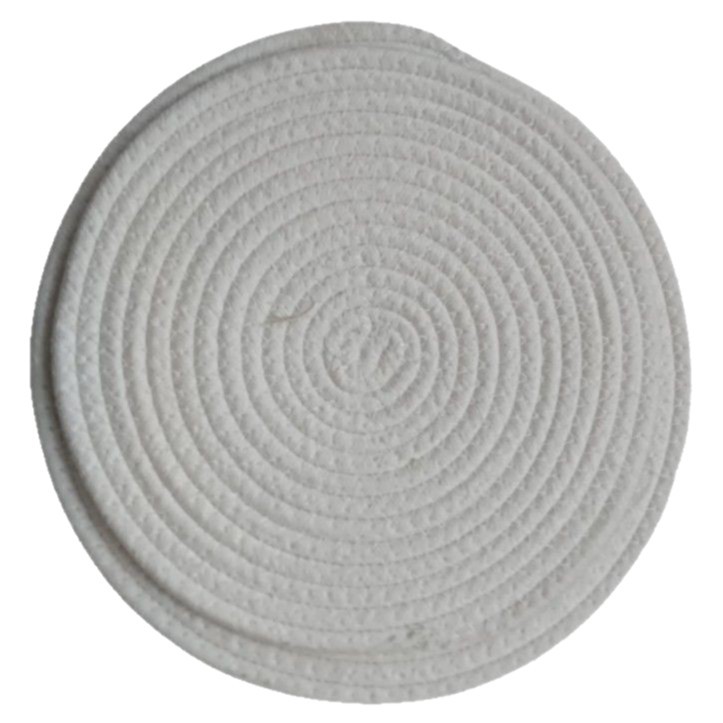 Purely Hand-Woven Cotton Rope, Straw Rope, Anti-Scalding Heat Insulation Mat for Pots, Teacups, Bowls and Plates, Pastoral Style Straw and Rattan Home Decor