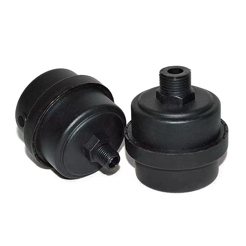 Oil-free muffler air compressor small air pump accessories air filter air filter factory wholesale iron plastic shell