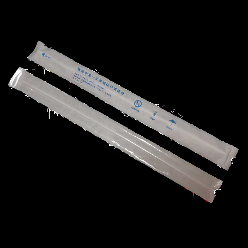 Pig Pharyngeal Swab, Special Sampling Pharyngeal Swab for Pig Farm, Disposable Flocked Pharyngeal Swab Sampler for Pig, Individually Packaged