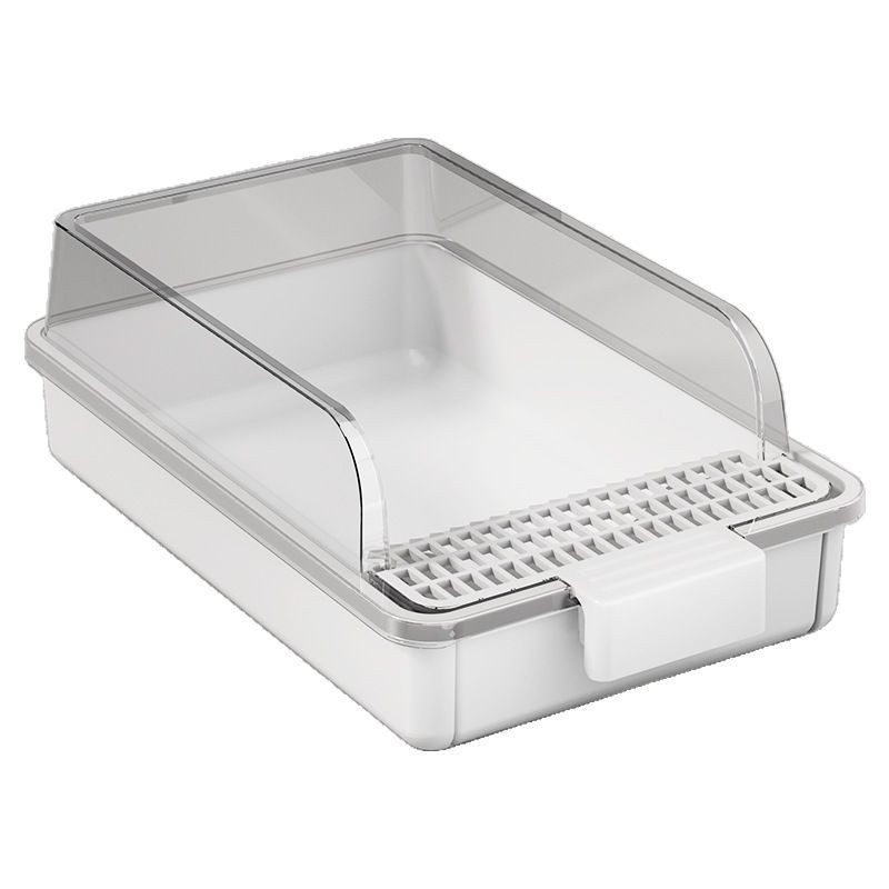 Cat Litter Box Semi-Enclosed Extra Large Anti-Odor Cat Toilet Pet Supplies Anti-Splash Extra Large Cat Litter Box Wholesale
