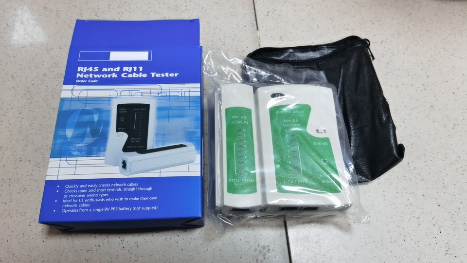 468 no holster network test multi-purpose testing line equipment RJ45 RJ11 network cable tester telephone line