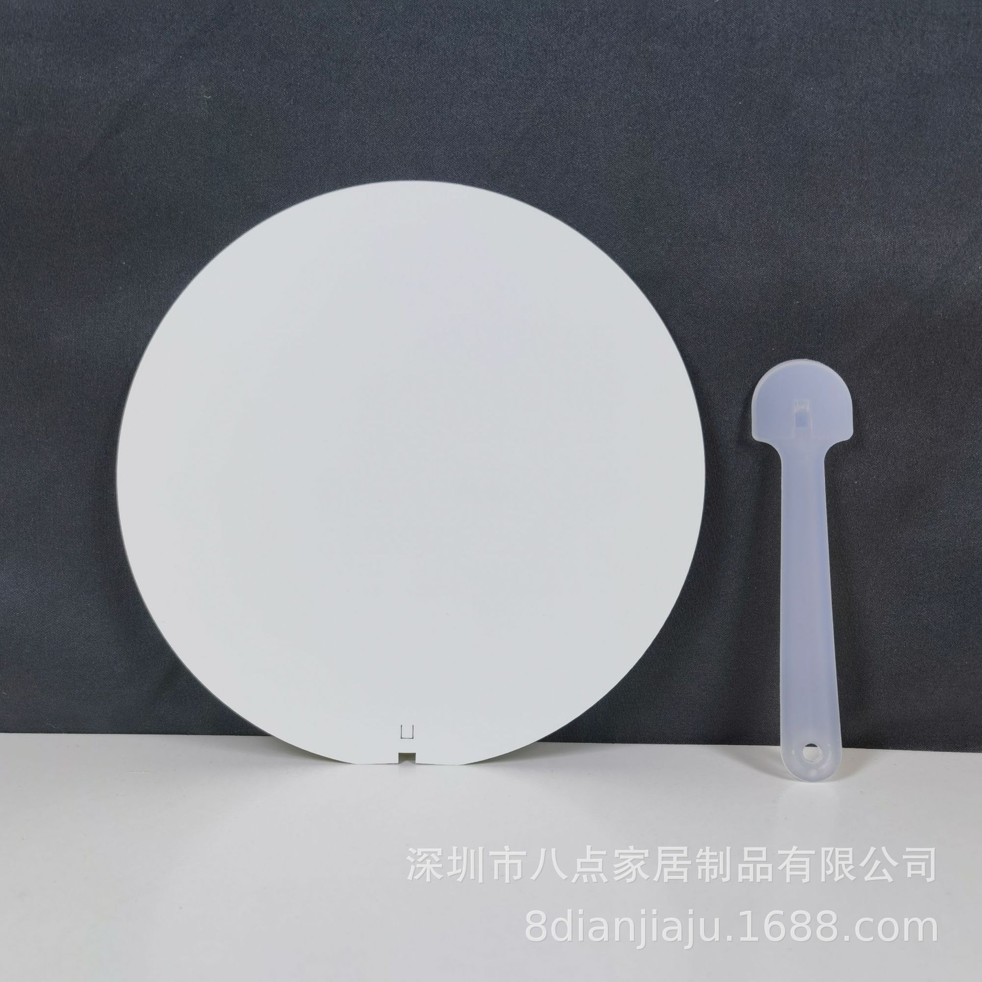 Heat transfer PET plastic fan sublimation double-sided blank printable fan