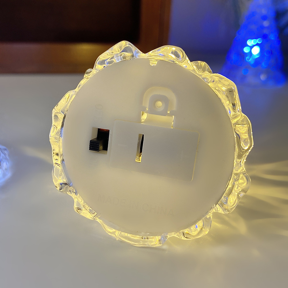 Christmas Iceberg Star Tree Night Light Bedroom Bedside Desktop Ornaments Creative Room Decoration Atmosphere Light