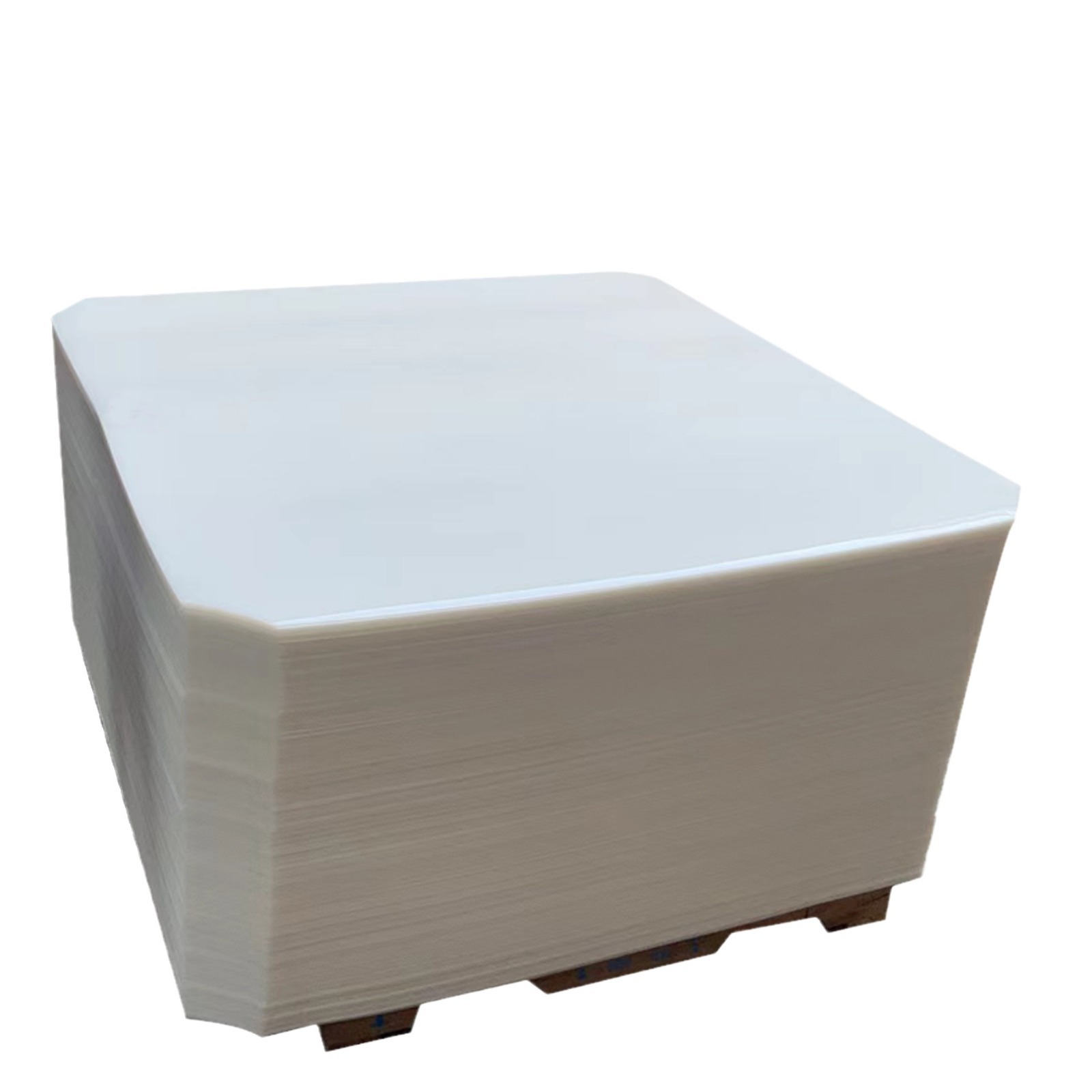 Manufacturers produce PE plastic sliding pallet forklift pushers with sliding pallet transportation turnover space-saving sliding pallet