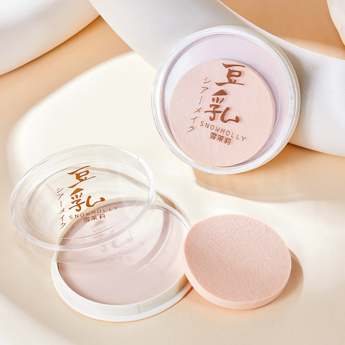 [в наличии] Снежная жасминовая соевая пудра 16 г, водостойкая