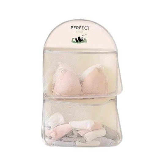 Hanging Storage Bag Behind the Door, Sundries Storage Mesh Bag, Underwear and Socks Wardrobe Storage Bag, Storage Artifact Wholesale