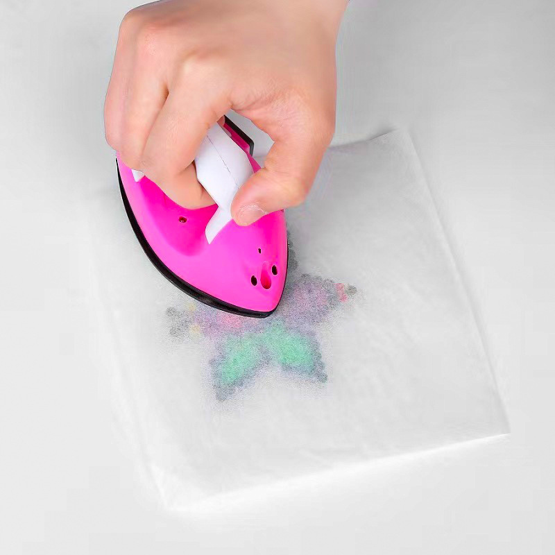 20*20cm High-Temperature Resistant Oil-Gloss Ironing Handmade DIY Fusion Bean Translucent Ironing Paper