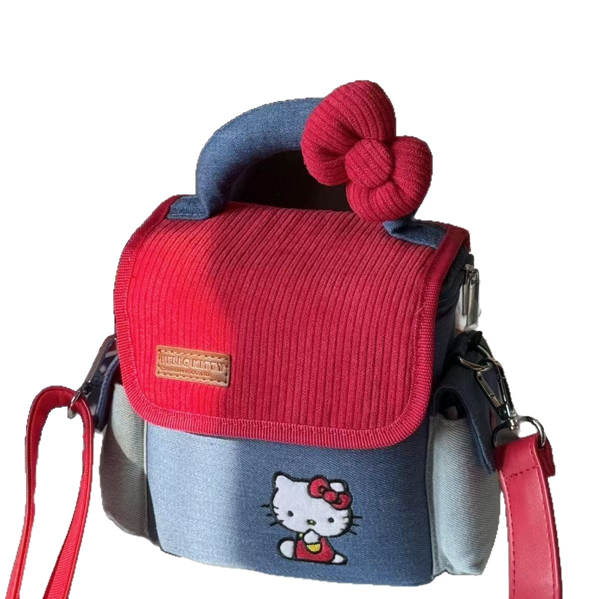 The New Hellokitty Is Suitable for Fuji Xs20Xt5 Canon R50 Sony Zve10 Instant Camera Bag