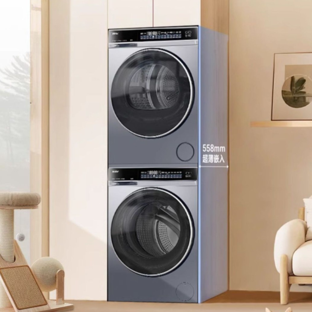 Комплект стирки и сушки Haier Ga100-Stf582Hu1+Xqg100-Blde582Hu1 Стиральная машина с сушильным насосом