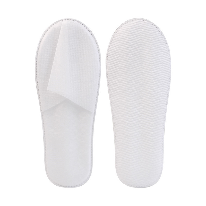 Hotel Disposable Slippers Wholesale Hotel B&B Travel Supplies Non-Woven Thickened Hotel Slippers Manufacturer