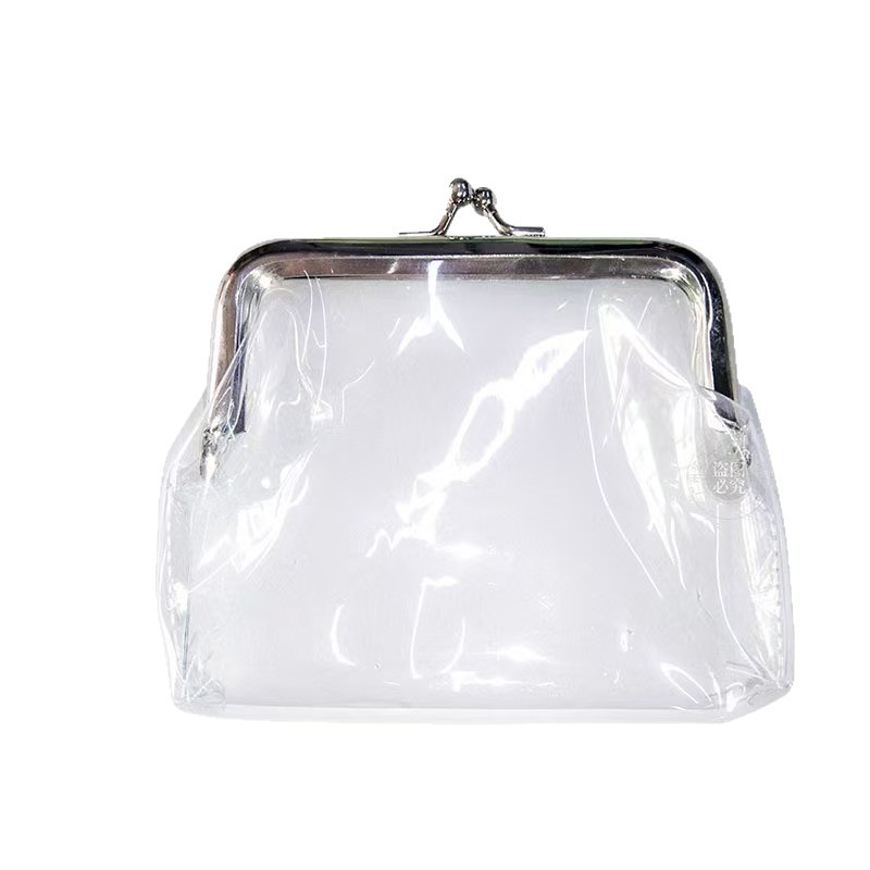 Coin Purse, Portable Card Holder and Pvc Transparent Card Keychain Case 4inch Pvc Material