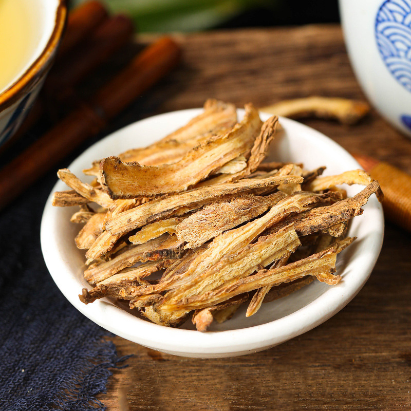 Premium Fresh Angelica Slices from Gansu, Sulfur-Free, Handmade Slices, Health-Preserving Medicinal Materials, Direct Wholesale, 40g Bottled