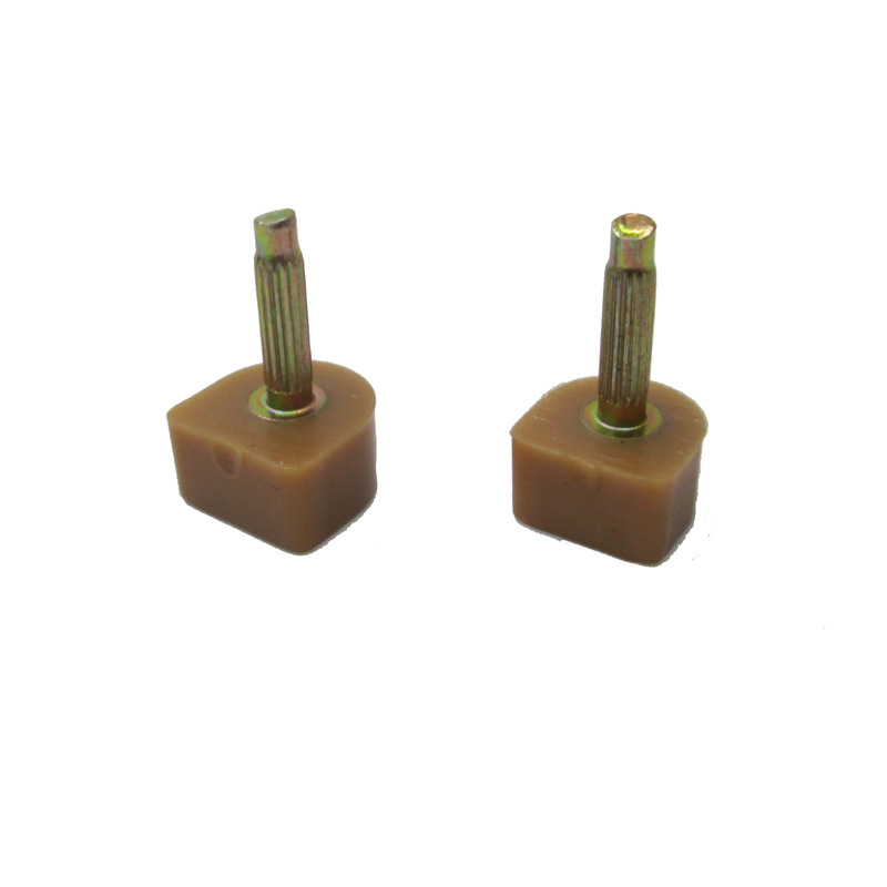 High Heels with Thick Core and Thin Core Black Apricot Transparent Shoe Repair Use Heel Spikes Heel Sky Leather Matte