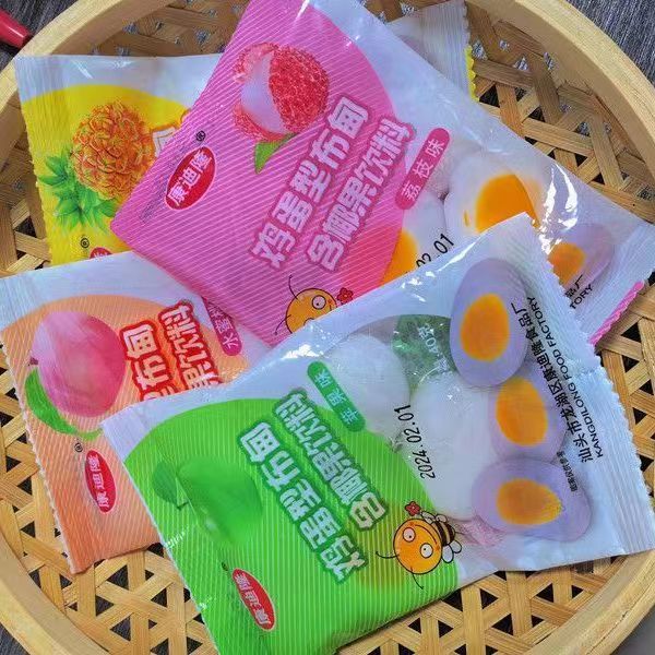 Candillon egg type Budian jelly coconut drink multi-flavor drag fat summer snack 40g * 60 bags