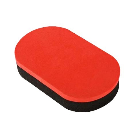 Eva Sponge Cleaning Wipe Table Tennis Special Sponge Wipe Racket Cleaning Sponge Red and Black Eva Latex Sponge Wipe