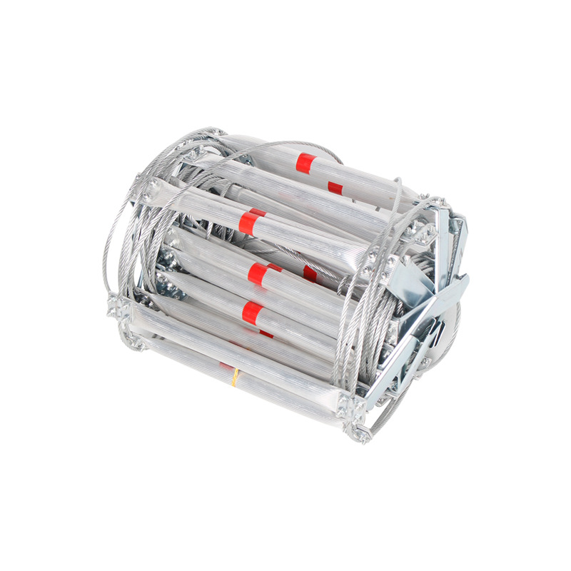 Wire Rope Soft Ladder Rope Ladder Escape Soft Ladder Soft Ladder Manufacturer Household High-Altitude Rescue Engineering Fire Climbing Ladder