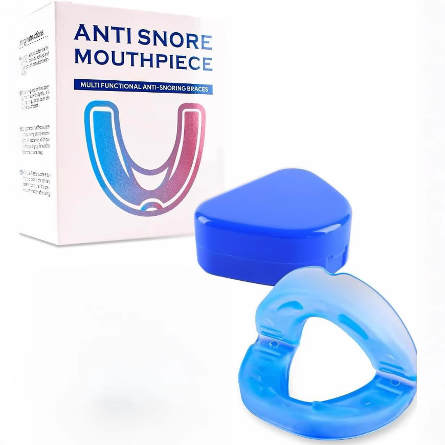 Manufacturer's Ready Stock Blue Braces, Mouth Guard, Adult Night Anti-Grinding Protective Cover, Upper and Lower Double-Layer Dental Braces