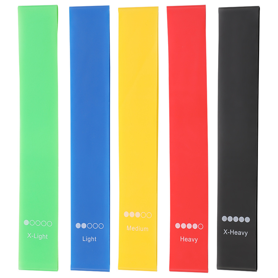 Elastic Band Resistance Circle Latex Elastic Circle Yoga Resistance Band Fitness Stretching Elastic Band Buttocks Squat Resistance Circle