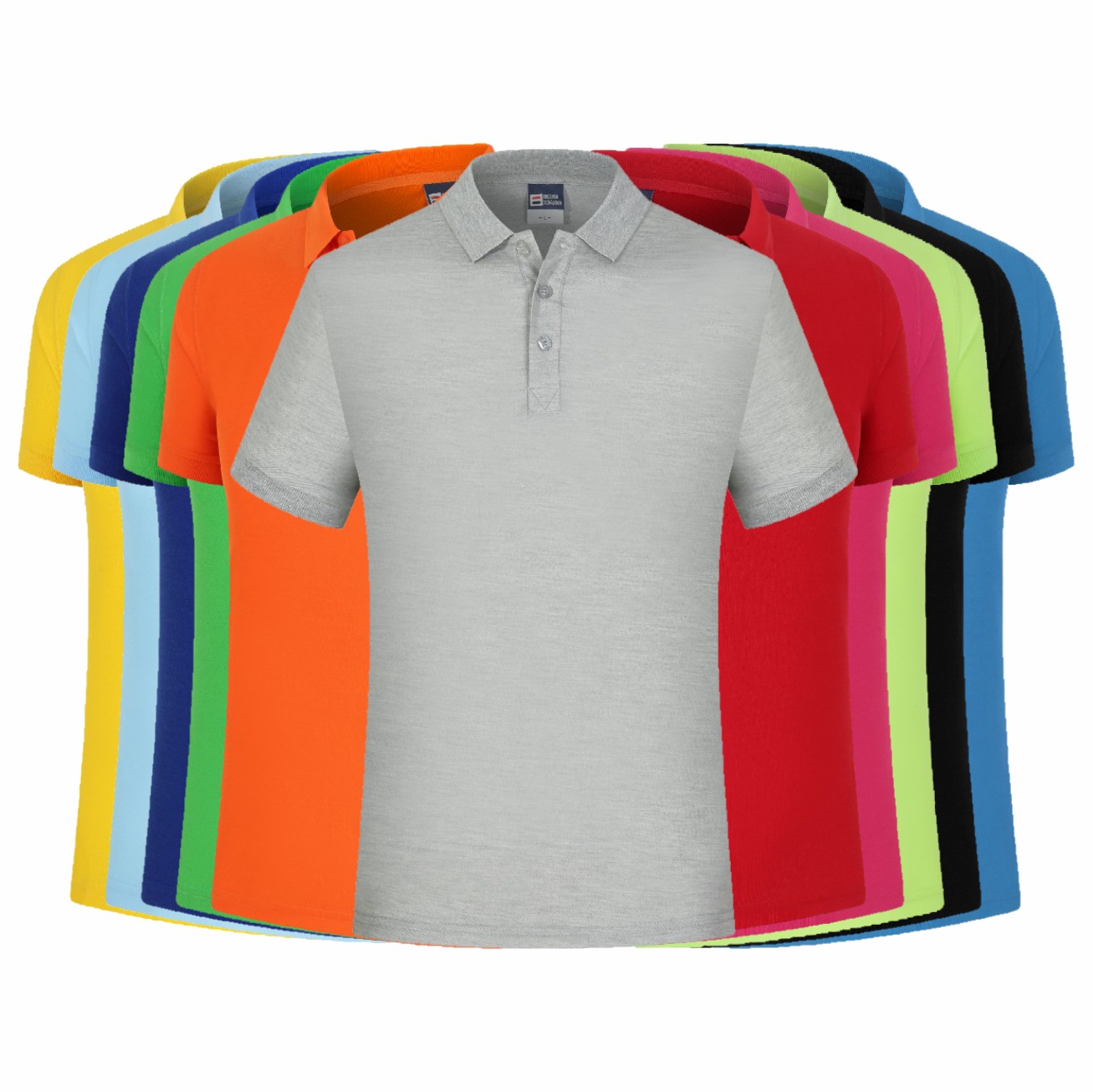 65% Cotton Lapel Short Sleeve Polo Shirt T-Shirt Custom Logo Advertising Shirt Cultural Shirt Summer Work Clothes Printing Wholesale