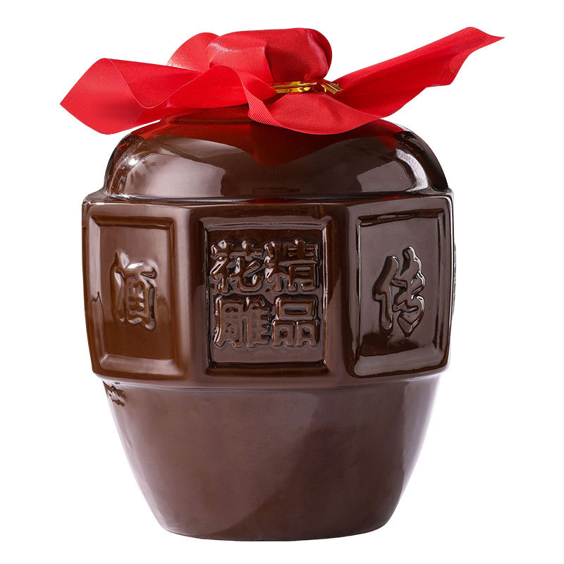 Moganshan Yellow Rice Wine Five-Year Huadiao Wine Authentic Semi-Dry 1.5L Altar Pack Handmade Rice Wine Aged Old Wine 14 degrees