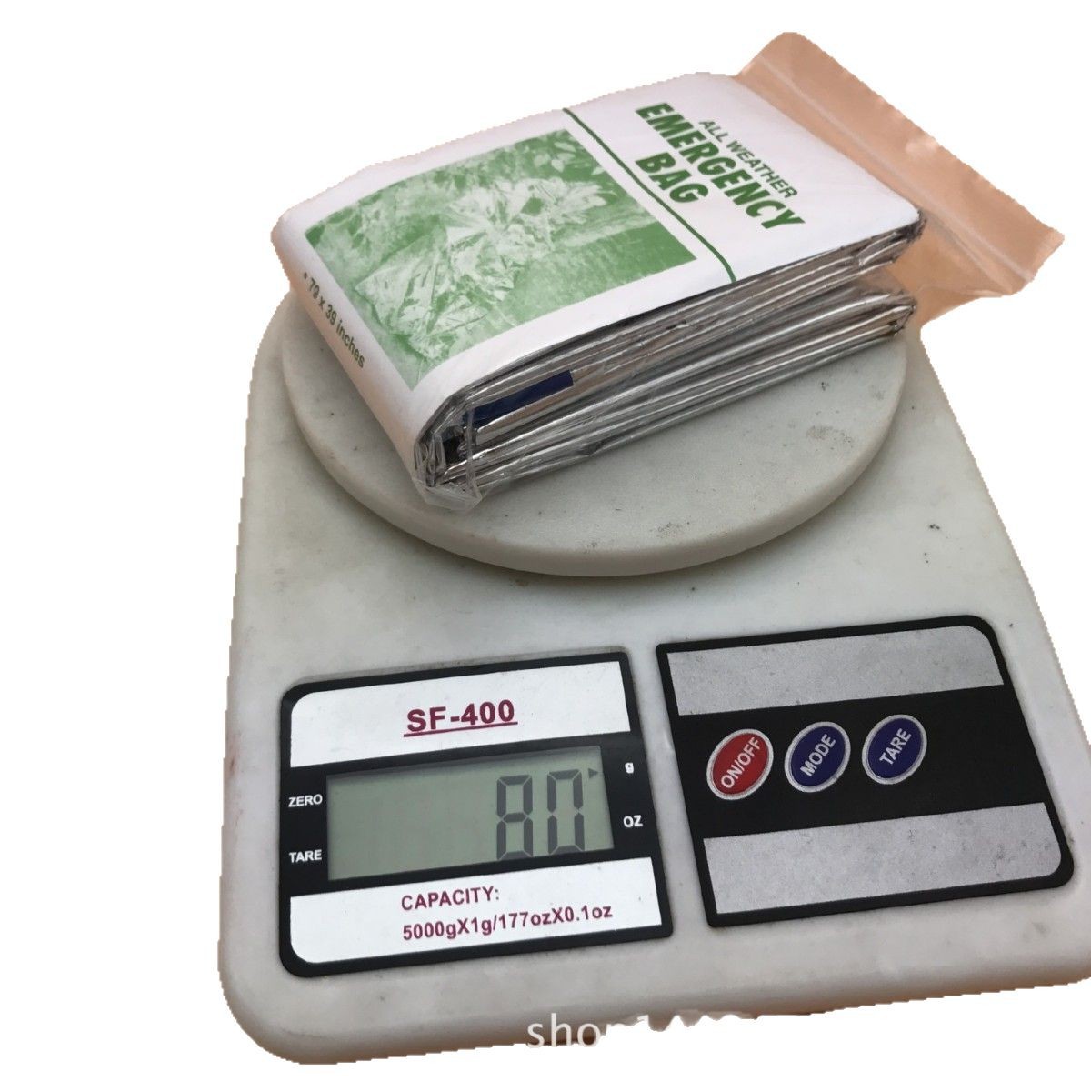 PET aluminized film sleeping bag folding camping sleeping bag warm sleeping bag first aid sleeping bag