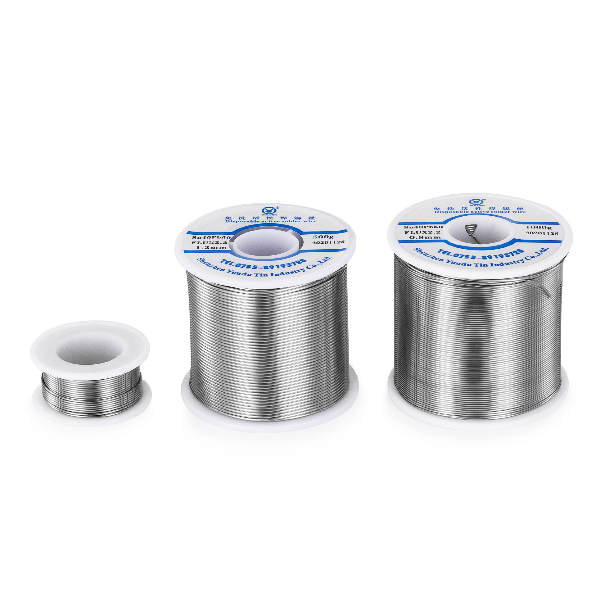 Lead solder ribbon Rosin wash-free reactive solder wire Sn35Pb65 various specifications tin wire manufacturers supply
