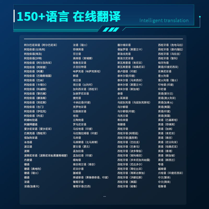 A10 4G card translation machine with Bluetooth travel abroad simultaneous translator photo portable multilingual smart