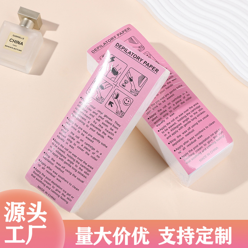 Бумага для удаления волос, бережная к коже и мягкая, одноразовая восковая ткань, не оставляет волос, без остатков, уход за ногами и телом