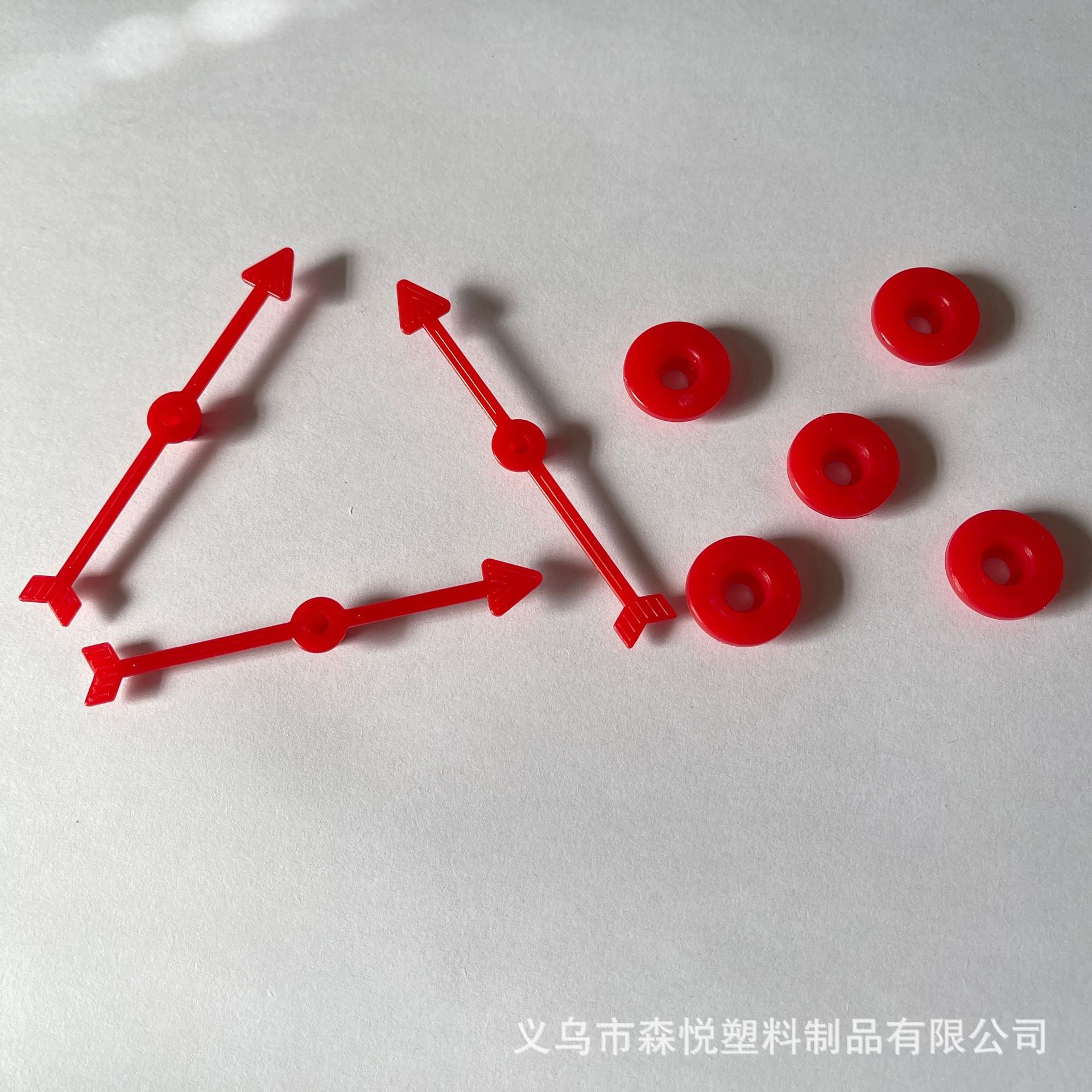 Фабричный пластиковый поворотный указатель 75MM 3 дюйма для настольной игры