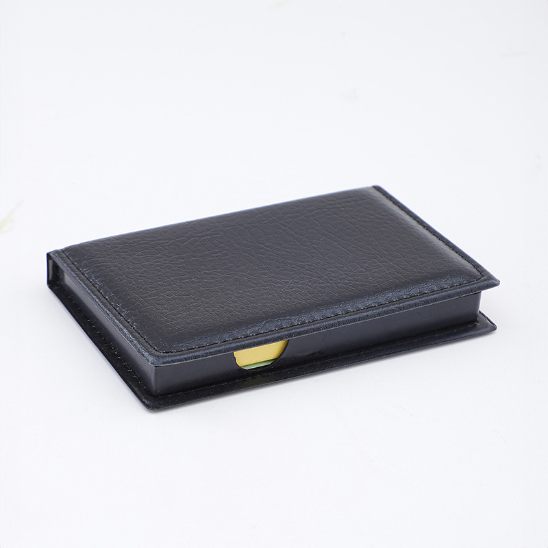 Cross-border dedicated factory direct sales business PU note box with calendar note index n times stickers can be customized LOGO