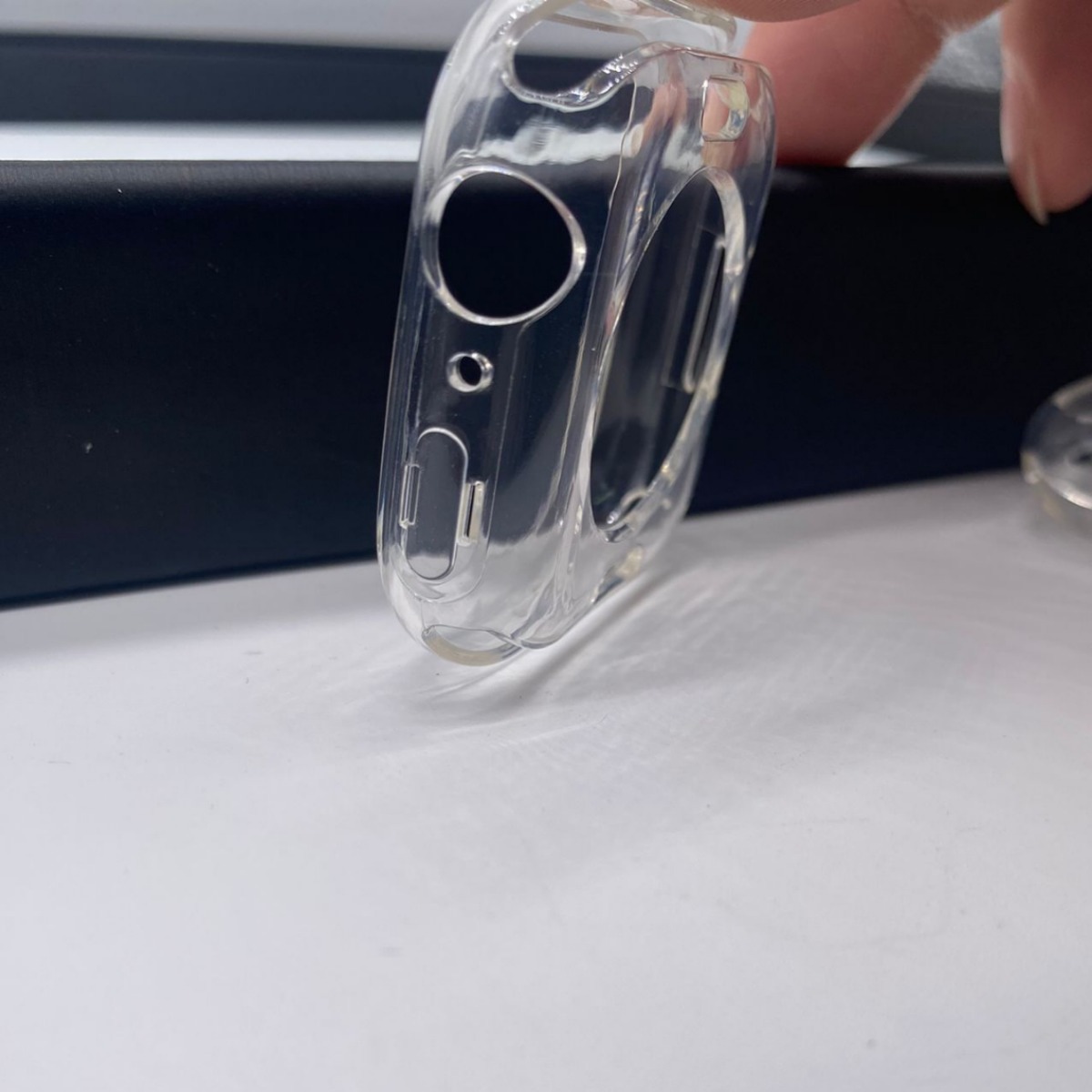 For Huaqiang North Apple Watch S10 Apple Watch Protective Case Ultra2 Generation Hollow-out Fine Hole Watch