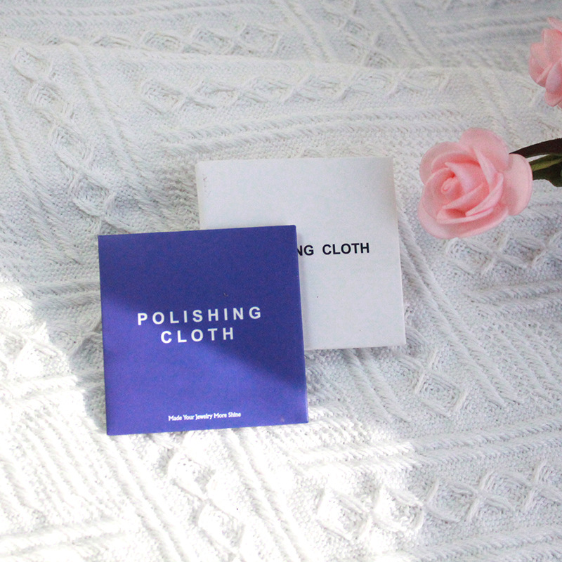 Polishing cloth small size deerskin velvet silver cleaning cloth gold cleaning cloth jewelry cleaning polishing ring earrings 5 * 5cm free shipping