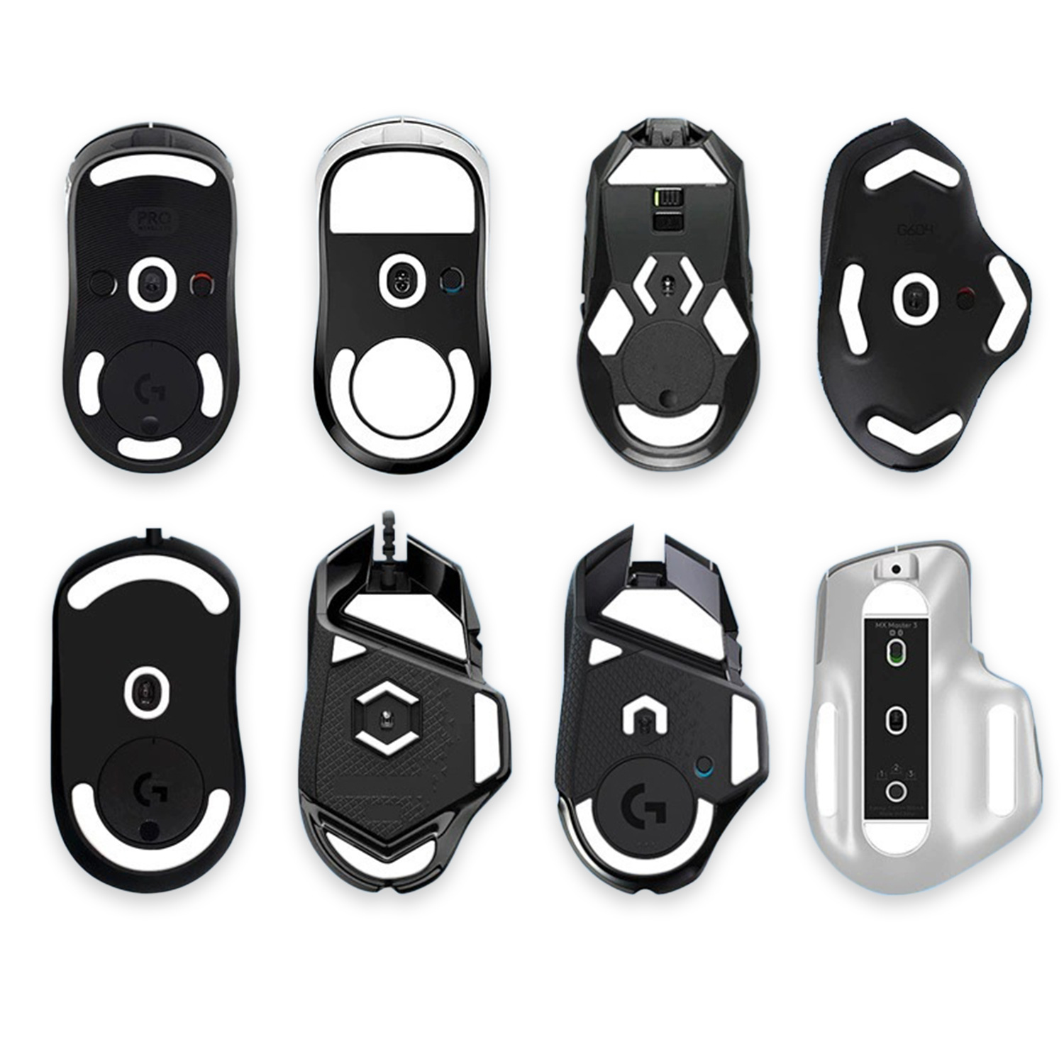 Mouse Foot Paste Mouse Foot Pad Universal Small Dot Logitech gpw Generation Anti-Collapse Teflon Slide-assisted Replacement